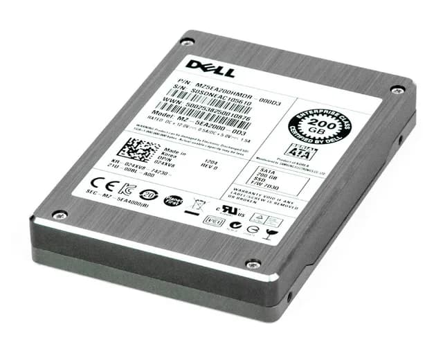 24XV8 - Dell 200GB 2.5 inch MLC 3Gb/s SATA Solid State Drive