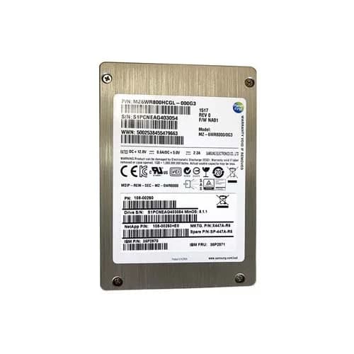 35P2871 - IBM 800GB SAS 6Gb/s 2.5-in SSD for EXN3500 and EXN3220