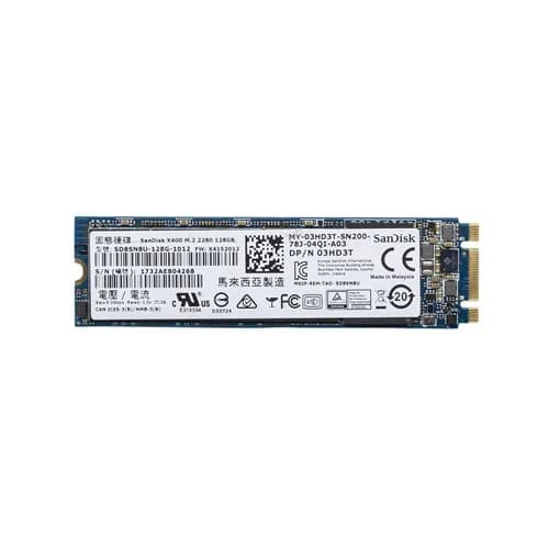 3HD3T - Dell 128GB M.2 2280 TLC 6Gb/s SATA Solid State Drive