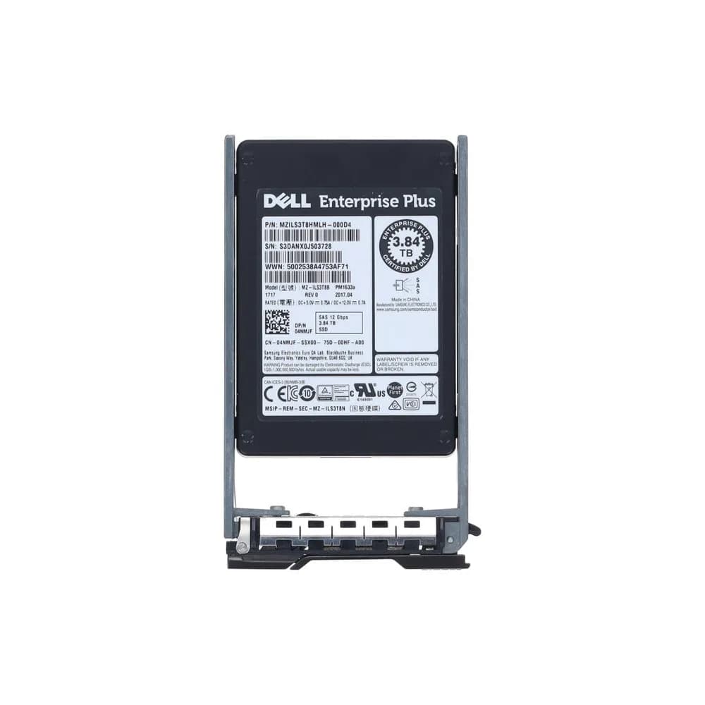 400-AJFD - Dell 3.84TB SAS Triple-Level Cell 2.5" Solid State Drive