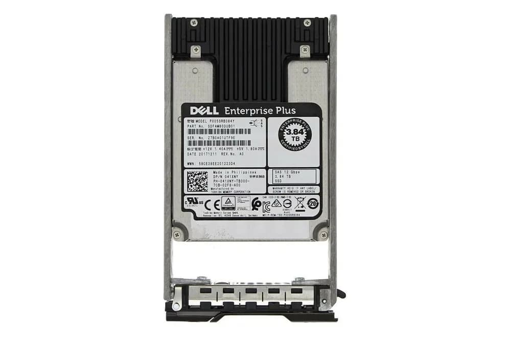 41XNY - Dell 3.84TB SAS Multi-Level Cell SFF 2.5" Solid State Drive
