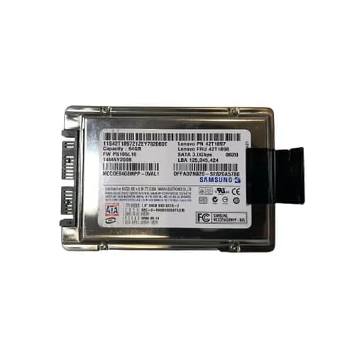 42T1897 - Lenovo 64GB 1.8 inch SLC 3Gb/s SATA Solid State Drive