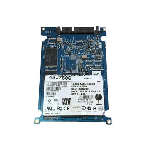 43W7609 - IBM 15.8GB 2.5 inch 1.5Gb/s SATA Solid State Drive