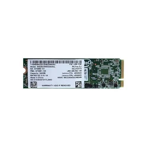 45N8423 - Lenovo 240GB MLC SATA 6Gb/s M.2 2280 SSD
