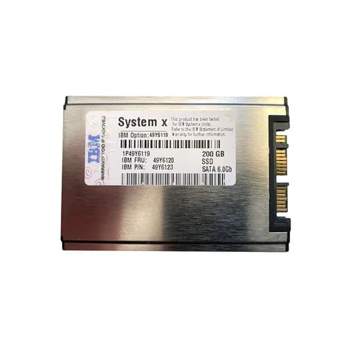 49Y6123 - IBM 200GB Enterprise 1.8 inch MLC 6Gb/s SATA SSD