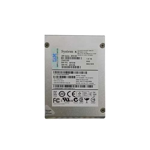 49Y6195 - IBM 1.6TB 2.5 inch MLC 6Gb/s SAS Solid State Drive