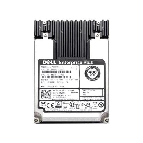 5MGN8 - Dell 480GB 2.5 inch MLC 12Gb/s SAS Solid State Drive