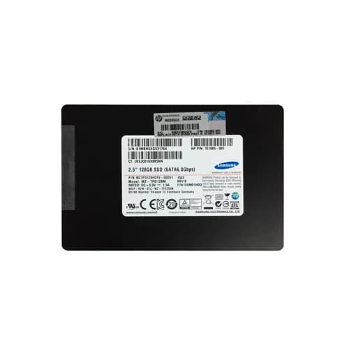 653017-001 - HP 128GB MLC SATA 6Gb/s 2.5-Inch Solid State Drive