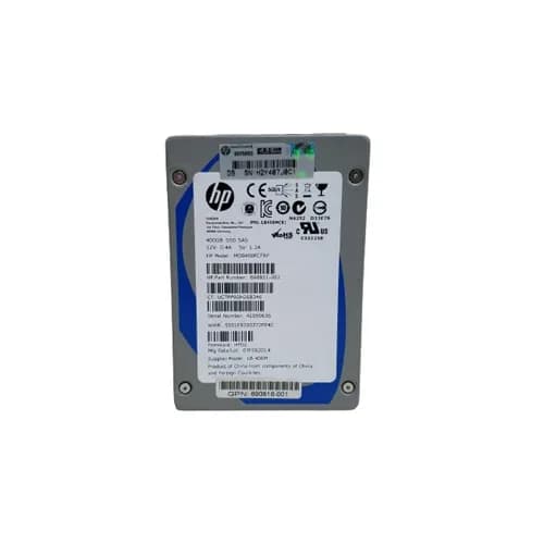 690816-001 - HPE 400GB 2.5 inch MLC 6Gb/s SAS Solid State Drive