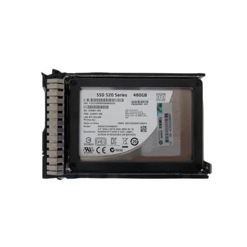 698472-001 - HPE 480GB MLC SATA 3Gb/s Hot Swap 2.5-Inch SSD