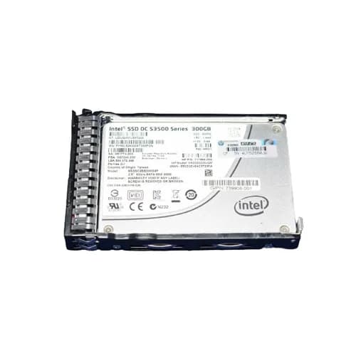 717968-004 - HP 300GB 2.5 inch MLC 6Gb/s SATA Solid State Drive