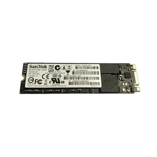 725341-001 - HP 256GB X10 M.2 2280 MLC 6Gb/s SATA Solid State Drive