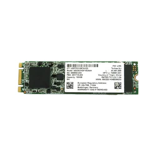 729661-001 - HP 180GB Pro 1500 M.2 2280 MLC 6Gb/s SATA SSD