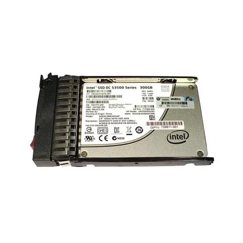 739911-001 - HP 300GB SATA 6Gbps Hot Swap 2.5-Inch Internal SSD
