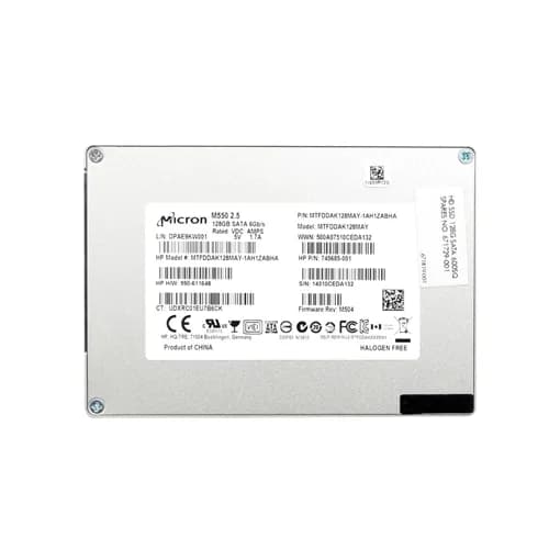 745685-001 - HP 128GB 2.5 inch MLC 6Gb/s SATA Solid State Drive