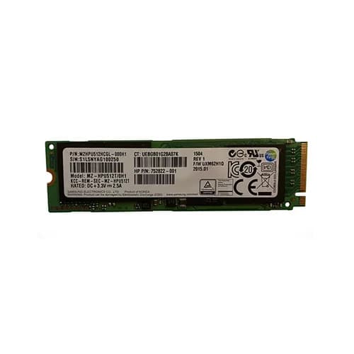752822-001 - HP 512GB M.2 2280 MLC PCIe Solid State Drive