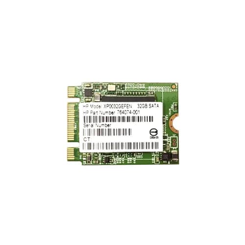 764074-001 - HP 32GB M.2 2230 MLC 6Gb/s SATA Solid State Drive