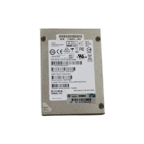 778252-001 - HP 1.92TB 2.5 inch 6Gb/s SAS Solid State Drive