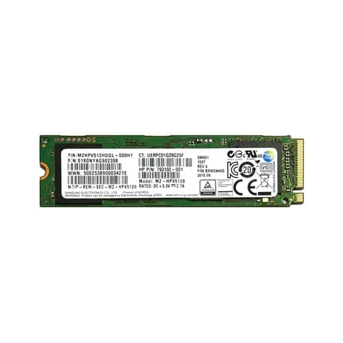 793102-001 - HP 512GB M.2 2280 MLC PCIe Solid State Drive