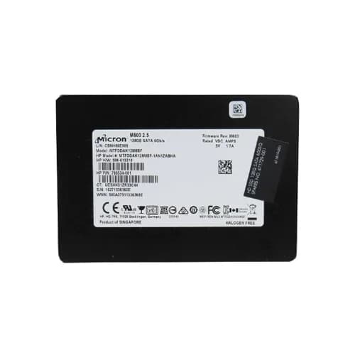 795534-001 - HP 128GB 2.5 inch MLC 6Gb/s SATA Solid State Drive