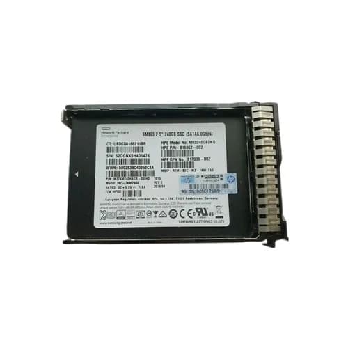 817039-002 - HP 240GB 2.5 inch 6Gb/s SATA Solid State Drive