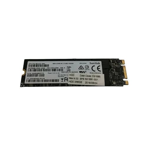 821681-001 - HP 256GB 2.5 inch TLC 6Gb/s SATA Solid State Drive