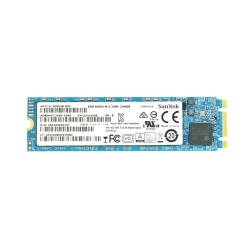 836108-002 - HP 256GB M.2 2280 MLC 6Gb/s SATA Solid State Drive