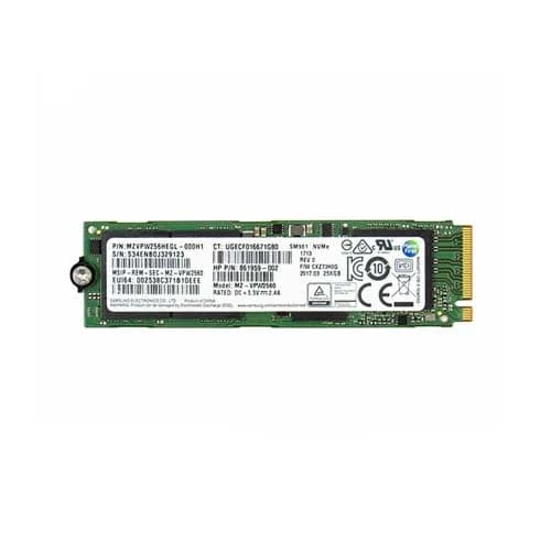 861959-002 - HP 256GB M.2 2280 MLC PCIe NVMe Solid State Drive