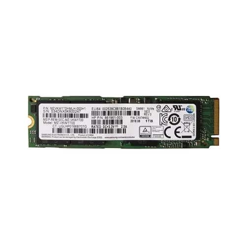 861961-003 - HP 1TB M.2 2280 MLC PCIe Solid State Drive