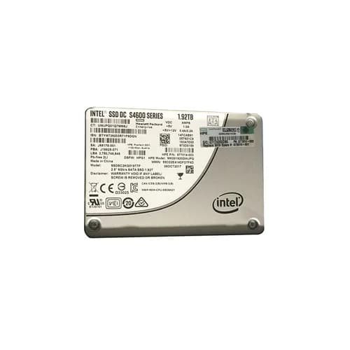877014-003 - HPE 1.92TB SATA 6Gb/s Hot Swap MU 2.5-Inch SSD