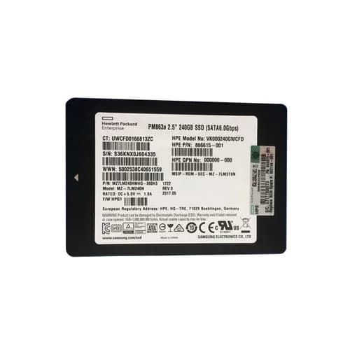 882146-001 - HP 240GB 2.5 inch 6Gb/s SATA Solid State Drive