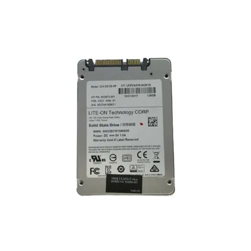903973-001 - HP 128GB 2.5 inch MLC 6Gb/s SATA Solid State Drive
