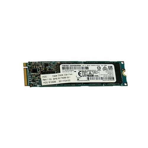 917926-001 - HP 512GB Turbo Drive M.2 2280 TLC PCIe NVMe SSD
