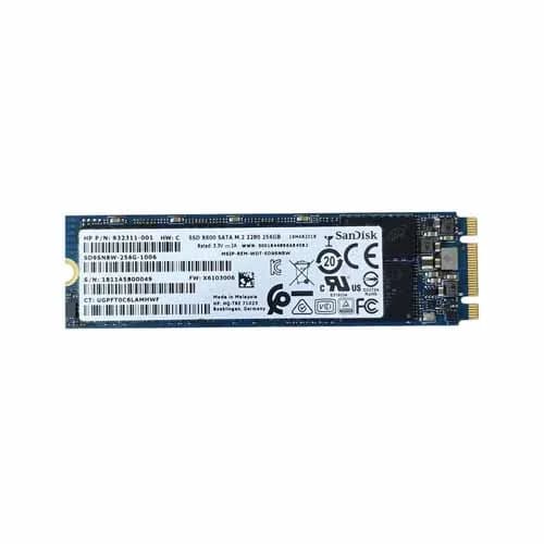 932311-001 - HP 256GB M.2 2280 TLC 6Gb/s SATA Solid State Drive