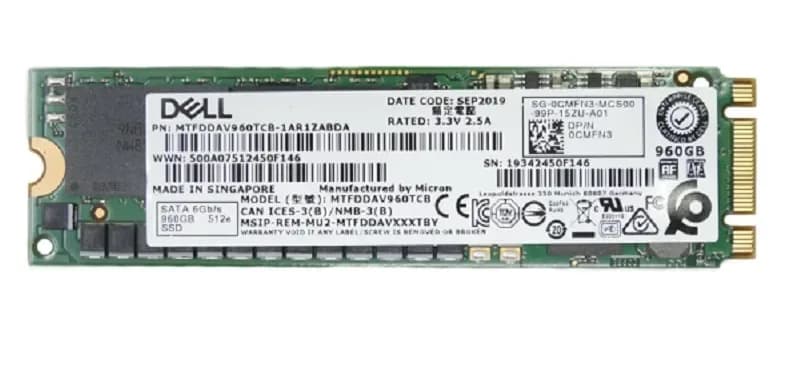 CMFN3 - Dell 960GB TLC SATA 6Gbps Read Intensive SSD