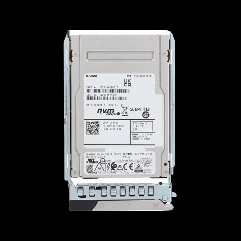 CRVNC - Dell 3.84TB PCI Express NVMe TLC U.3 2.5" Solid State Drive