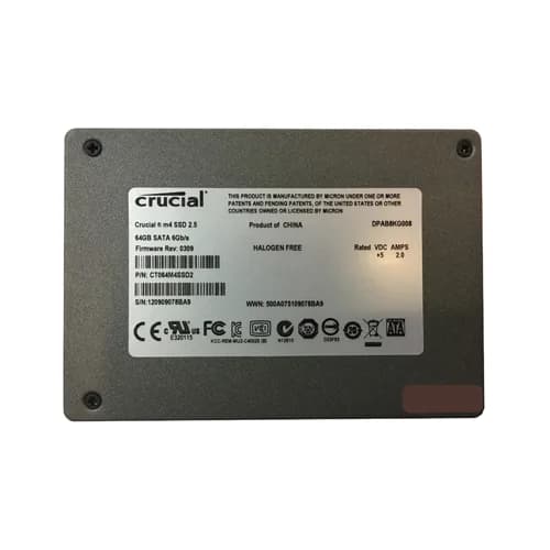 CT064M4SSD2 - Crucial 64GB SC300 2.5 inch MLC 6Gb/s SATA SSD