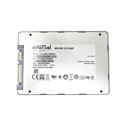 CT120BX100SSD1 - Crucial 120GB 2.5 inch MLC 6Gb/s SATA SSD