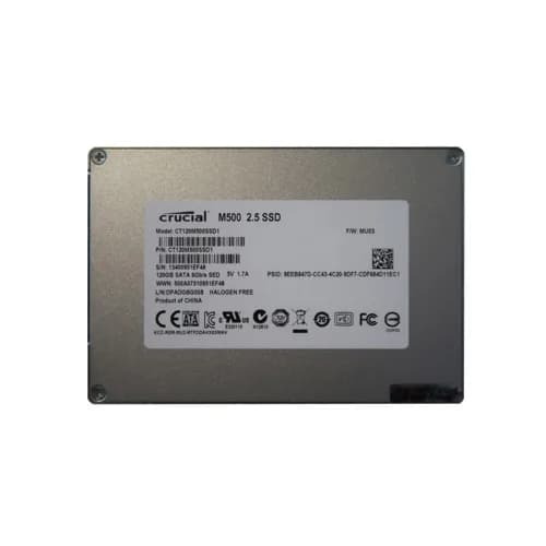 CT120M500SSD1 - Crucial 120GB M500 2.5 inch MLC 6Gb/s SATA SSD