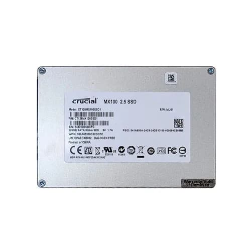 CT128MX100SSD1 - Crucial 128GB MX100 2.5 inch MLC 6Gb/s SATA SSD