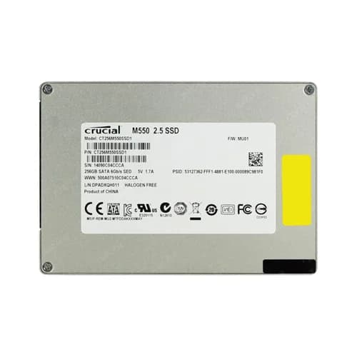 CT256M550SSD1 - Crucial 256GB 2.5 inch MLC 6Gb/s SATA SSD
