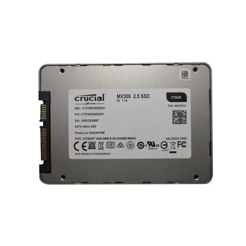 CT275MX300SSD1 - Crucial 275GB TLC SATA 6Gb/s 2.5-in SSD