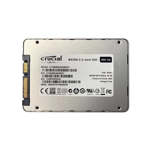 CT480BX200SSD1 - Crucial 480GB 2.5 inch TLC 6Gb/s SATA SSD