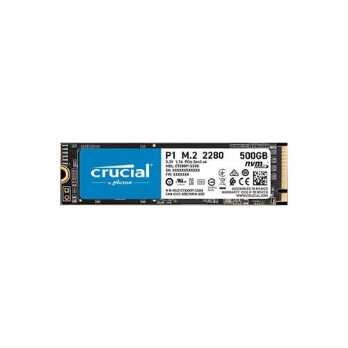 CT500P1SSD8 - Crucial 500GB QLC PCIe NVMe 3.0 x4 M.2 2280 SSD