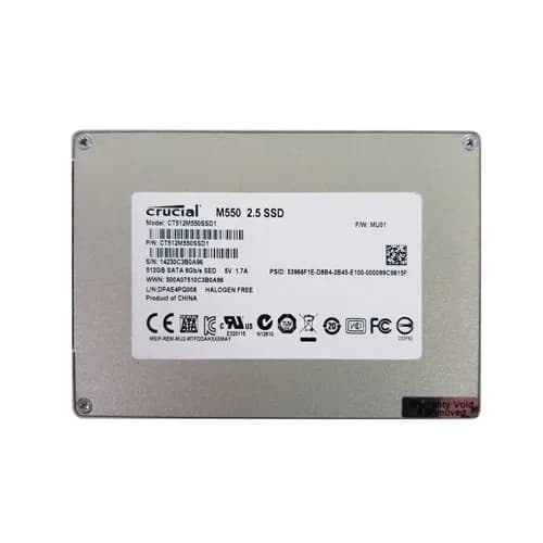 CT512M550SSD1 - Crucial 512GB M500 2.5 inch MLC 6Gb/s SATA SSD