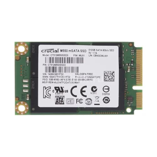 CT512M550SSD3 - Crucial 512GB 2.5 inch MLC 6Gb/s SATA SSD