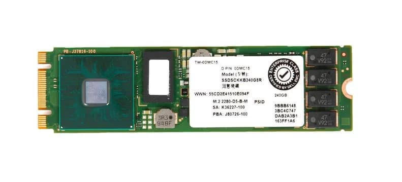 DMC15 - Dell 240GB SATA Triple-Level Cell M.2 Solid State Drive