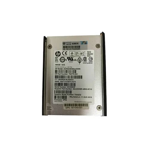 DOPE0480S5xnNMRI - HPE 480GB 2.5 inch MLC 6Gb/s SAS SSD
