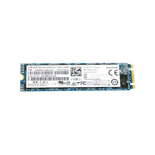 F2Y07 - Dell 256GB M.2 2280 MLC 6Gb/s SATA Solid State Drive