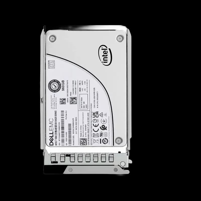 F6H8H - Dell 960GB SATA Triple-Level Cell SFF 2.5" Solid State Drive